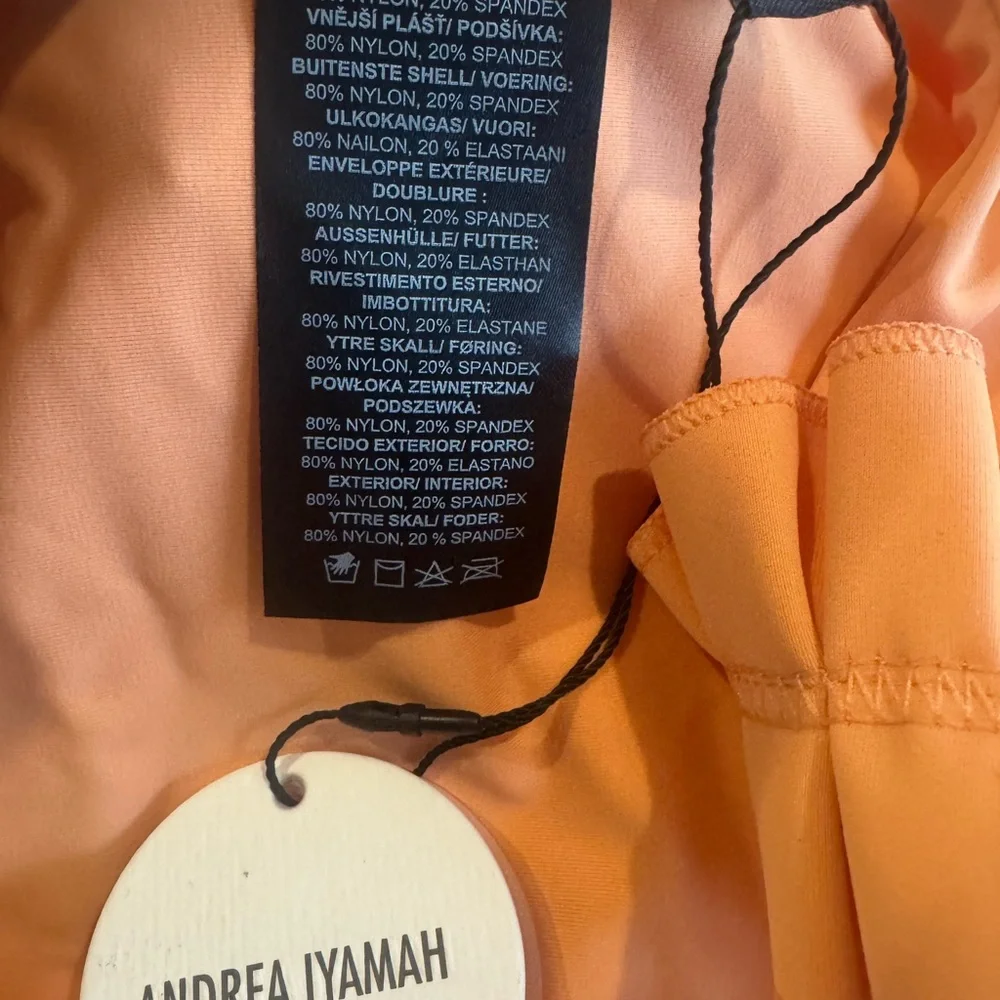 Andrea Iyamah Vibrant Orange Swimwear XXL - Picture 6 of 12